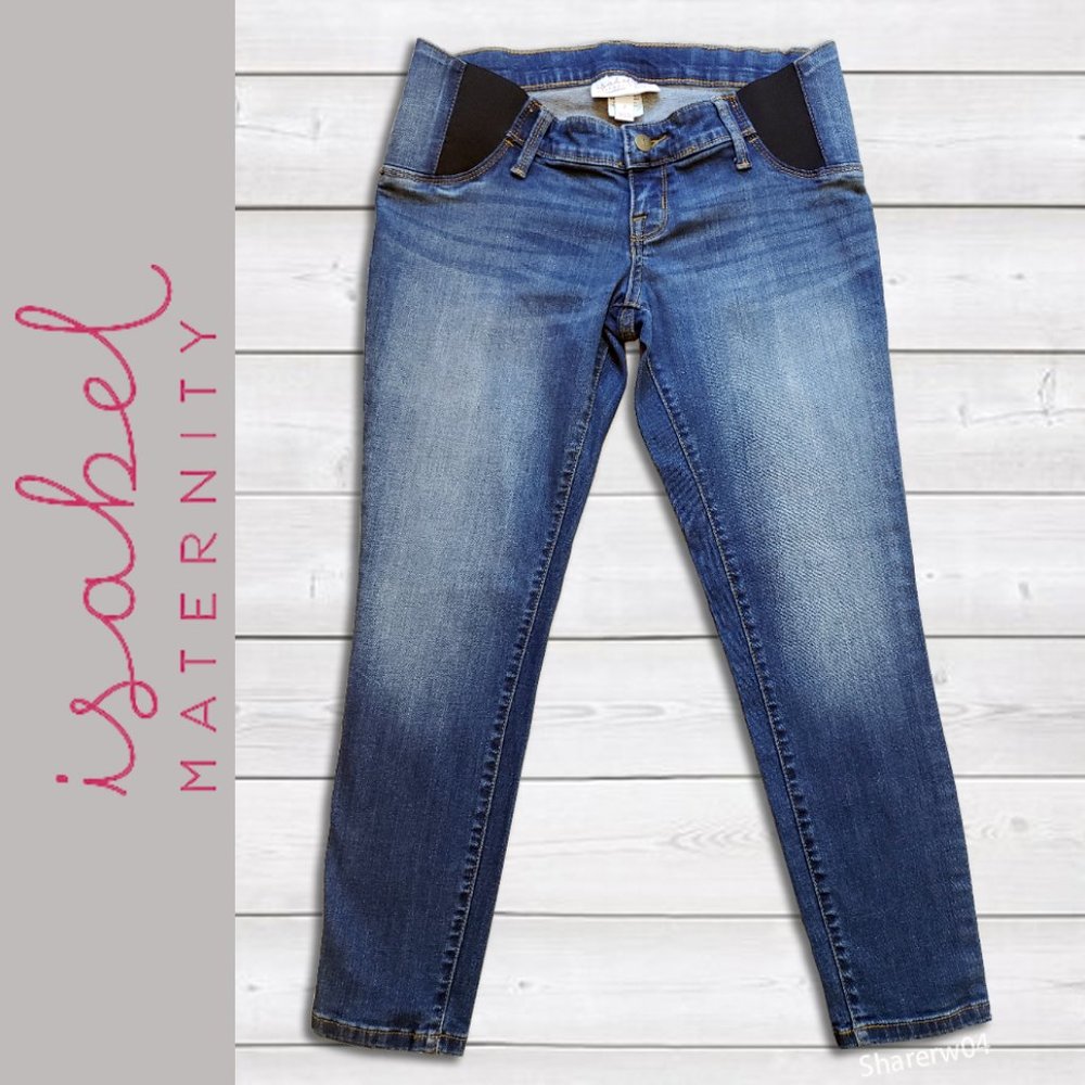 Isabel Maternity Skinny Crop Jeans size 2